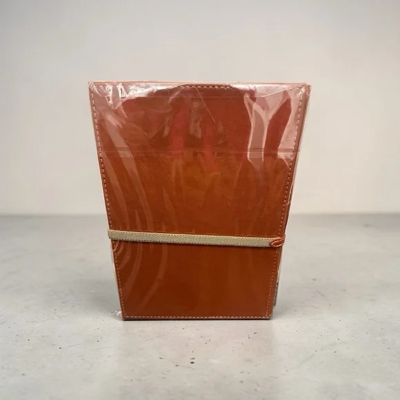 Miu Miu Orange Leather Notebook Cover with Bel - Picture 2 of 2